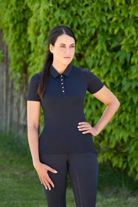 Covalliero SS23 Ladies Polo - Dark Navy